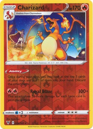 Vivid Voltage - 025/185 - Charizard (Reverse Holo)
