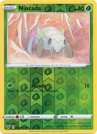 Vivid Voltage - 013/185 - Nincada (Reverse Holo)