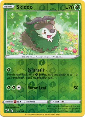 Vivid Voltage - 017/185 - Skiddo (Reverse Holo)