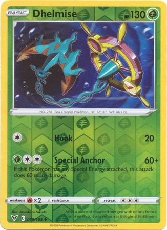 Vivid Voltage - 019/185 - Dhelmise (Reverse Holo)