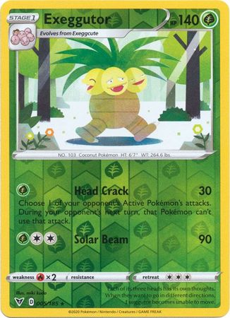 Vivid Voltage - 005/185 - Exeggutor (Reverse Holo)