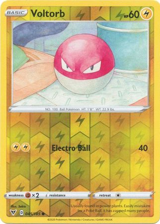 Vivid Voltage - 045/185 - Voltorb (Reverse Holo)