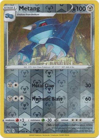 Vivid Voltage - 117/185 - Metang (Reverse Holo)