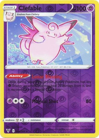 Vivid Voltage - 064/185 - Clefable (Reverse Holo)
