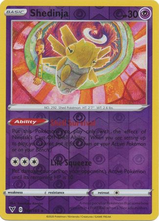 Vivid Voltage - 066/185 - Shedinja (Reverse Holo)