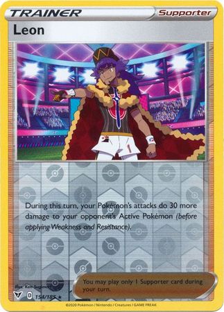 Vivid Voltage - 154/185 - Leon (Reverse Holo)