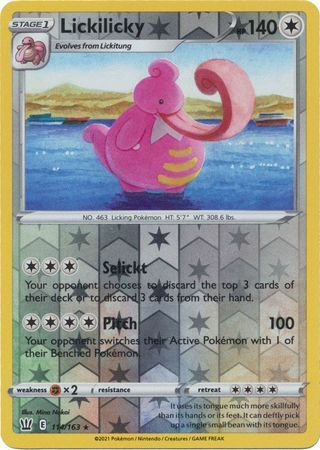 Battle Styles - 114/163 - Lickilicky (Reverse Holo)