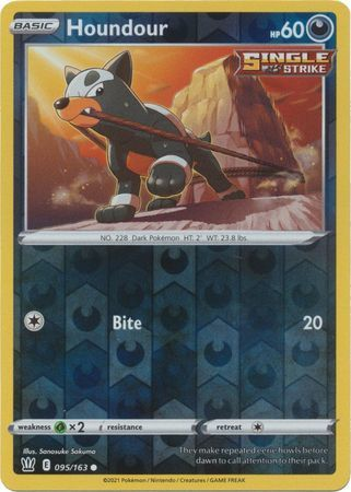 Battle Styles - 095/163 - Houndour (Reverse Holo)