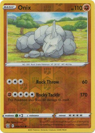 Battle Styles - 068/163 - Onix (Reverse Holo)