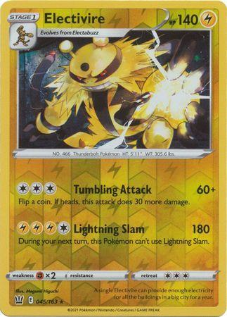 Battle Styles - 045/163 - Electivire (Reverse Holo)