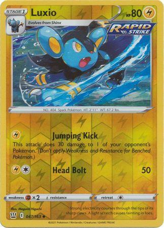 Battle Styles - 047/163 - Luxio (Reverse Holo)