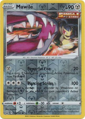 Battle Styles - 100/163 - Mawile (Reverse Holo)