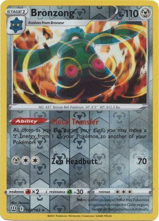 Battle Styles - 102/163 - Bronzong (Reverse Holo)