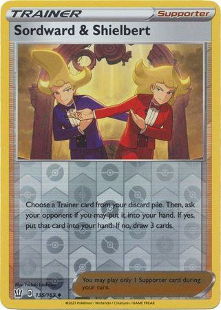 Battle Styles - 135/163 - Sordward & Shielbert (Reverse Holo)