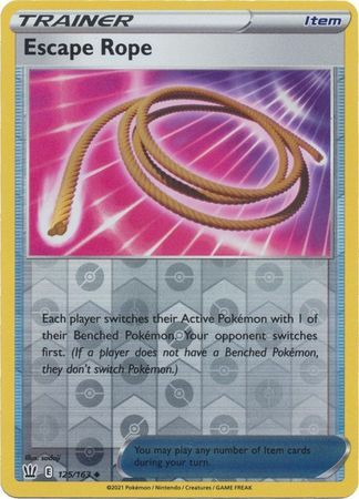 Battle Styles - 125/163 - Escape Rope (Reverse Holo)