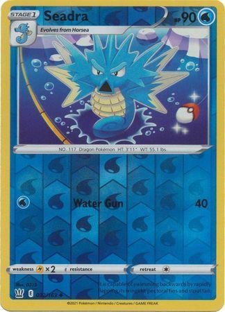 Battle Styles - 032/163 - Seadra (Reverse Holo)