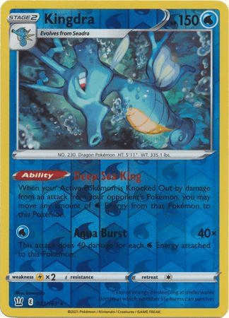Battle Styles - 033/163 - Kingdra (Reverse Holo)