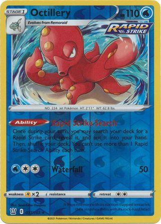 Battle Styles - 037/163 - Octillery (Reverse Holo)