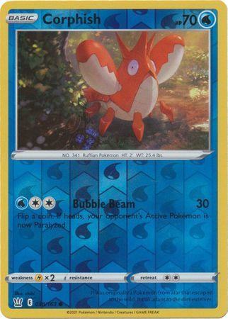 Battle Styles - 038/163 - Corphish (Reverse Holo)