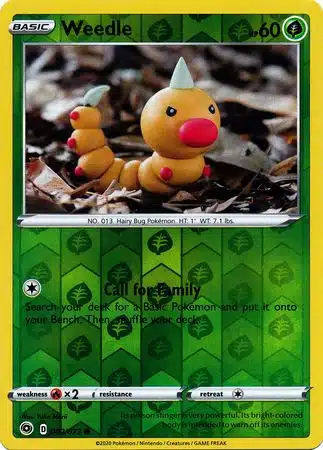 Champion's Path - 002/073 - Weedle (Reverse Holo)