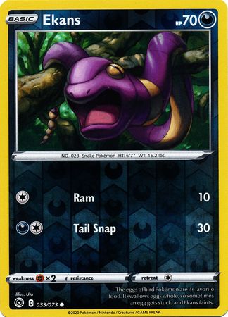 Champion's Path - 033/073 - Ekans (Reverse Holo)