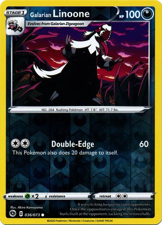 Champion's Path - 036/073 - Galarian Linoone (Reverse Holo)