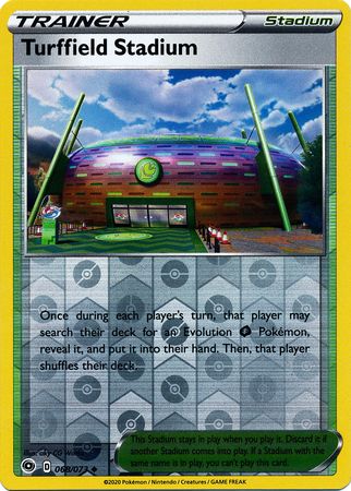 Champion's Path - 068/073 - Turffield Stadium (Reverse Holo)