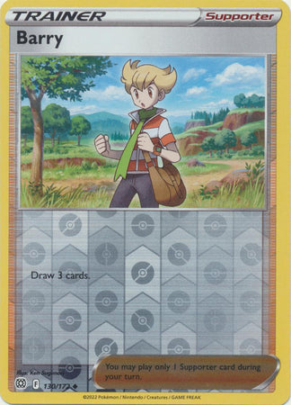 Karta Pokémon - Brilliant Stars - 130/172 - Barry (Reverse Holo)