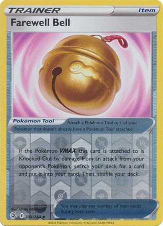 Karta Pokémon - Fusion Strike - 234/264 - Farewell Bell (Reverse Holo)