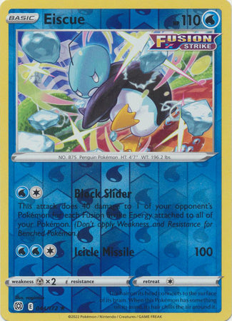 Karta Pokémon - Brilliant Stars - 044/172 - Eiscue (Reverse Holo)