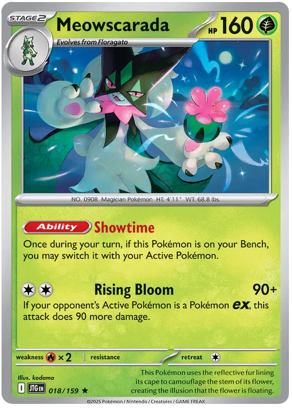 Journey Together - 018/159 - Meowscarada (Holo)