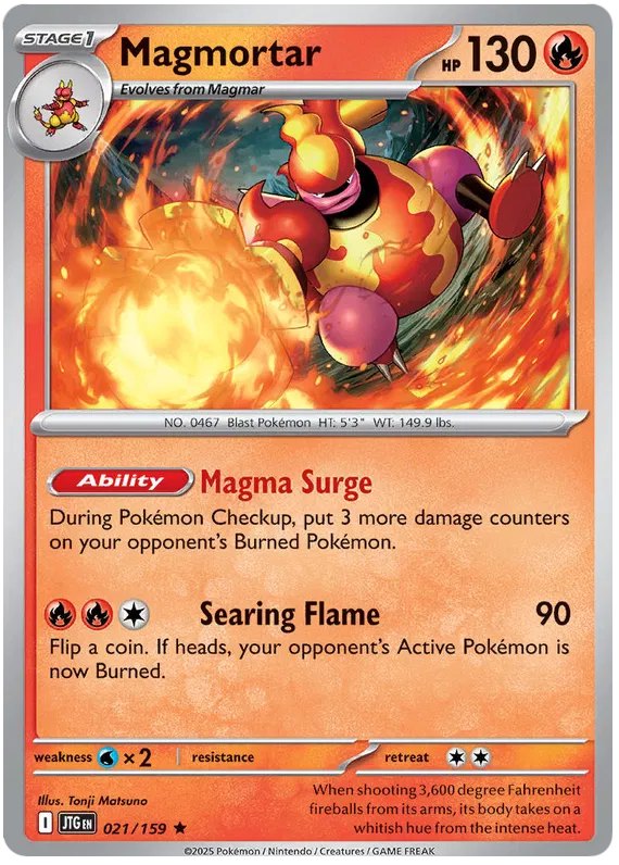 Journey Together - 021/159 - Magmortar (Holo)