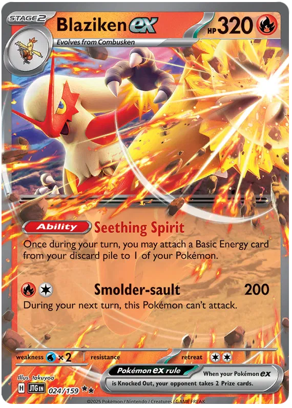 Journey Together - 024/159 - Blaziken ex