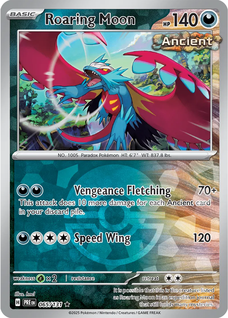 Prismatic Evolutions - 065/131 - Roaring (Poké Ball Holo)