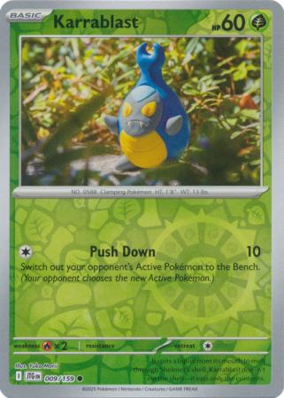 Journey Together - 009/159 - Karrablast (Reverse Holo)