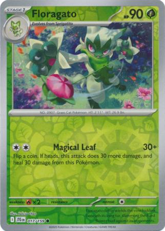 Journey Together - 017/159 - Floragato (Reverse Holo)