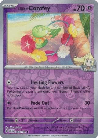 Journey Together - 068/159 - Lillie's Comfey (Reverse Holo)
