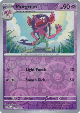 Journey Together - 072/159 - Morgrem (Reverse Holo)