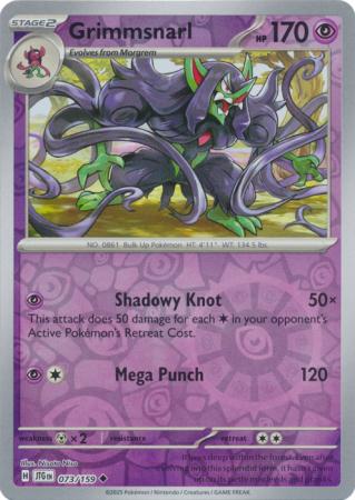 Journey Together - 073/159 - Grimmsnarl (Reverse Holo)