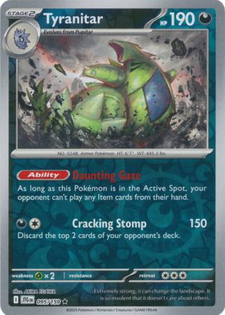 Journey Together - 095/159 - Tyranitar (Reverse Holo)