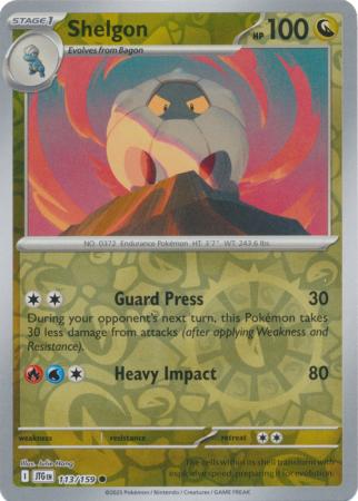 Journey Together - 113/159 - Shelgon (Reverse Holo)