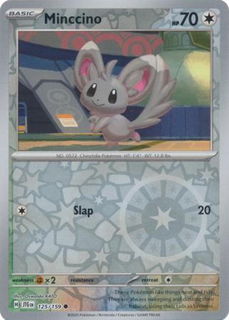 Journey Together - 125/159 - Minccino (Reverse Holo)