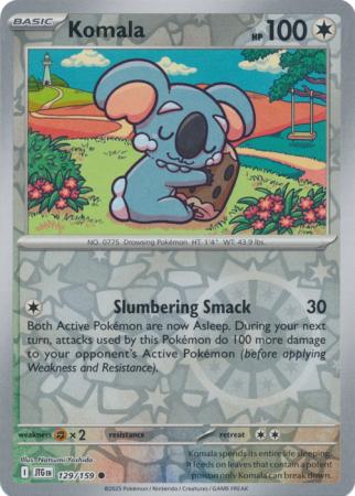 Journey Together - 129/159 - Komala (Reverse Holo)