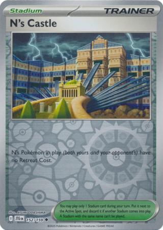Journey Together - 152/159 - N's Castle (Reverse Holo)