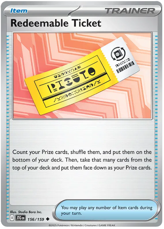 Journey Together - 156/159 - Redeemable Ticket