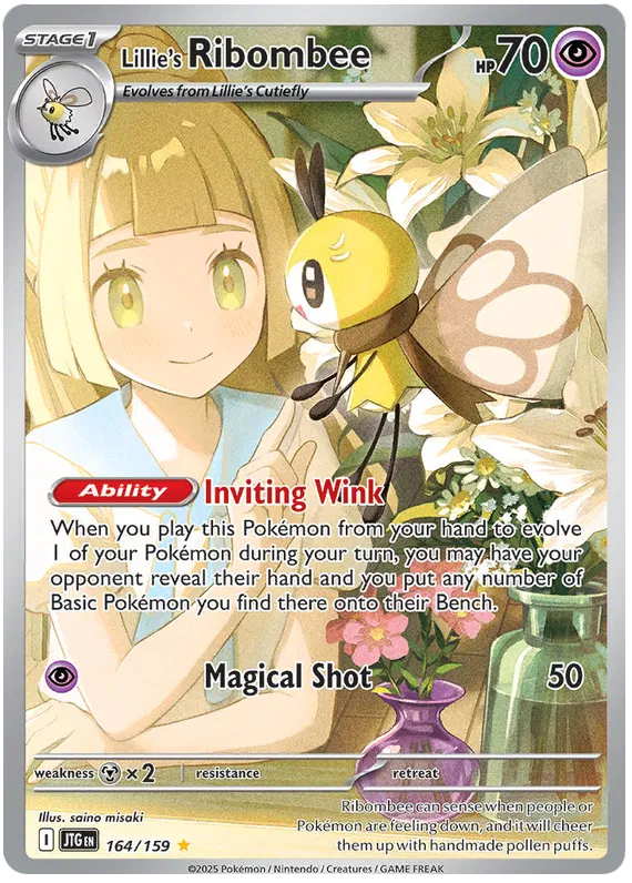 Journey Together - 164/159 - Lillie's Ribombee