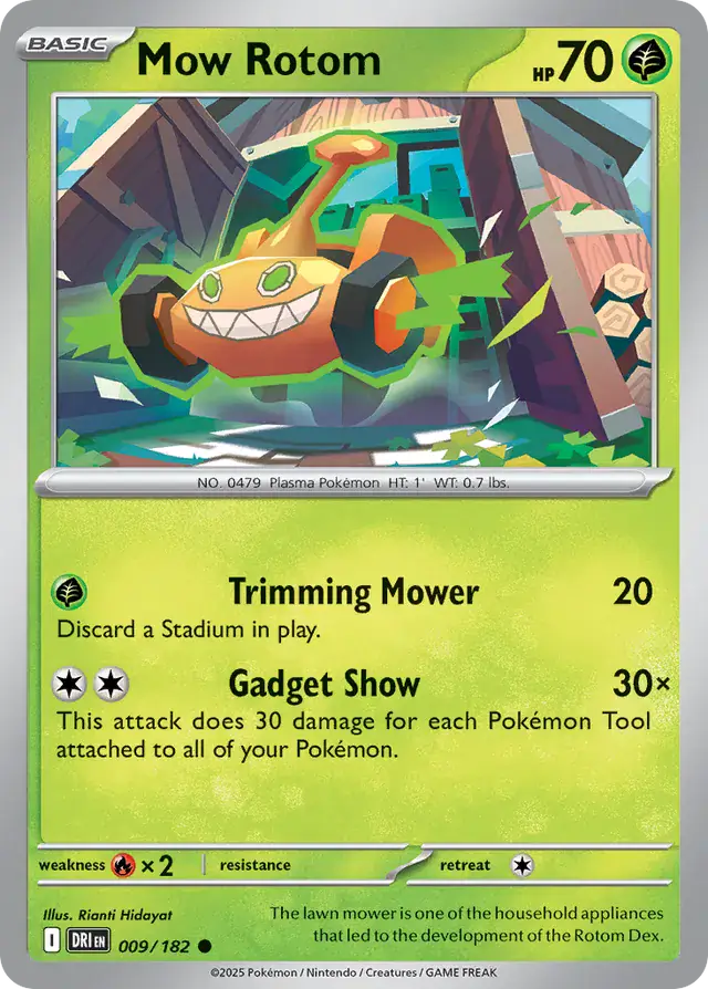 Destined Rivals - 009/182 - Mow Rotom