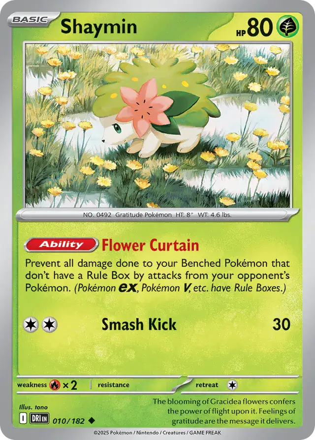 Destined Rivals - 010/182 - Shaymin