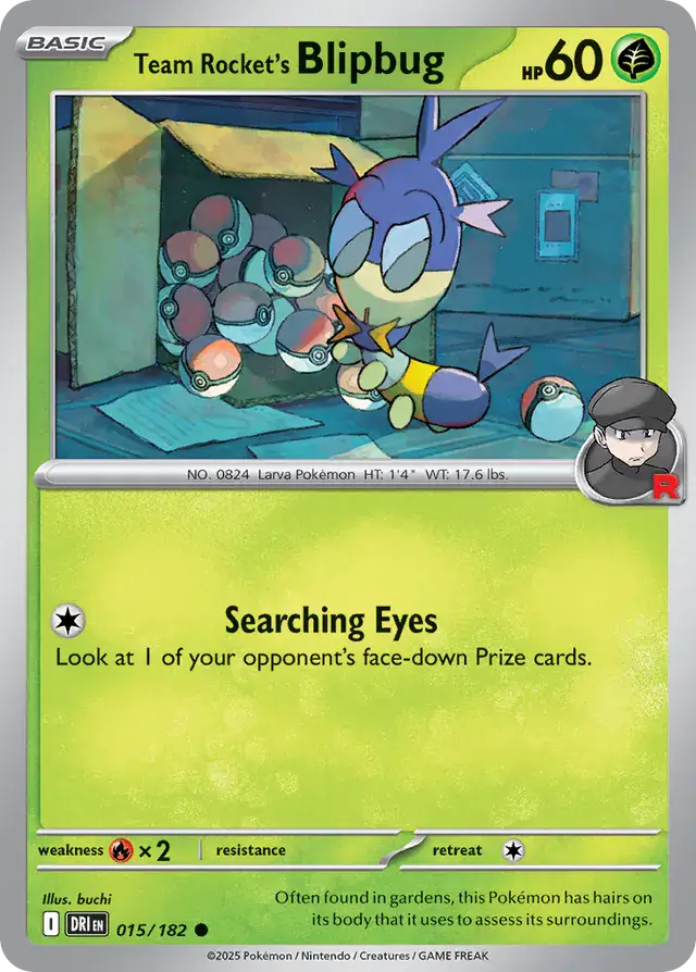 Destined Rivals - 015/182 - Team Rocket's Blipbug