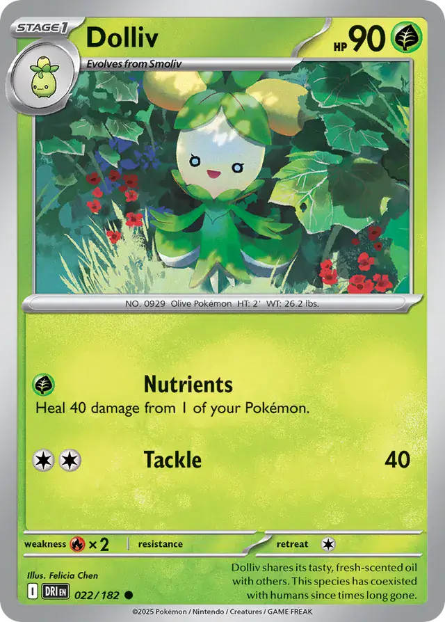Karta Pokémon - Scarlet & Violet - 200/198 - Dolliv - Pokekarty